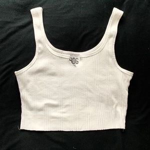 Urban Outfitters BDG Cropped Shaylee Notch Tank